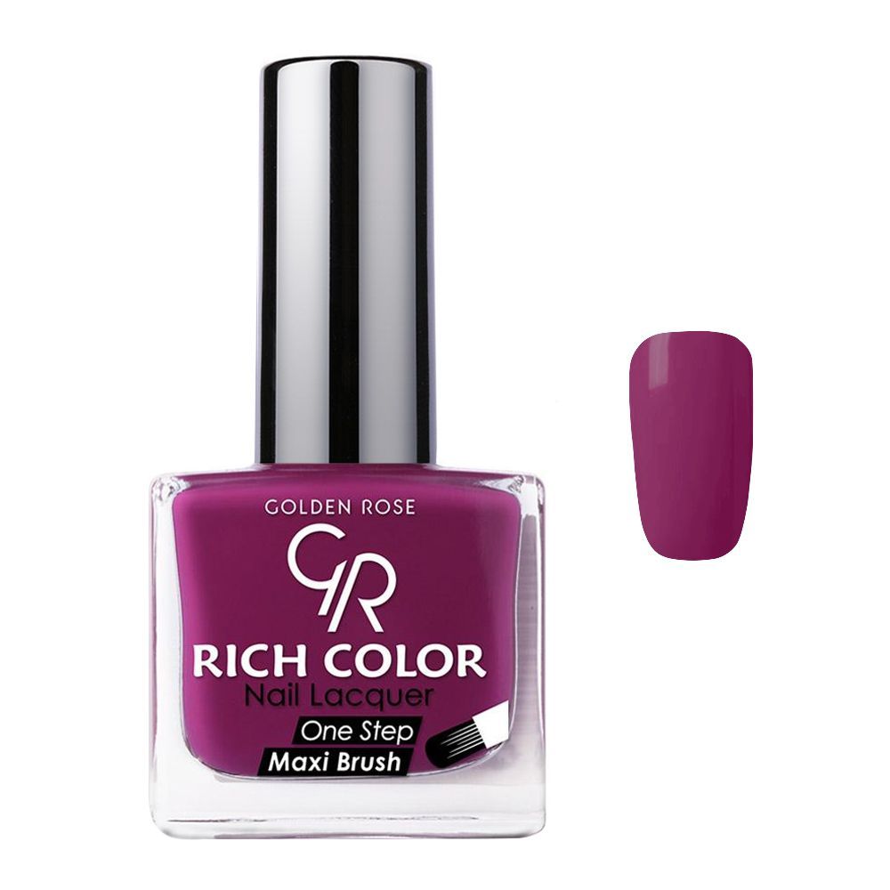 Golden Rose Rich Color Nail Lacquer, 14 - Front View