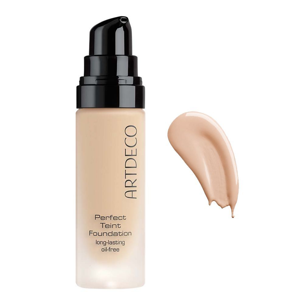 Artdeco Perfect Teint Foundation Long Lasting Oil Free, 08 Gentle Ivory - Front View