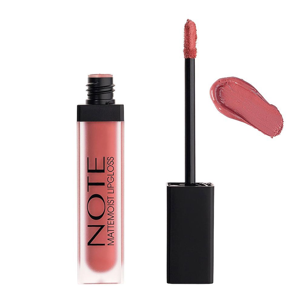 J. Note Matte Moist Lip gloss, 409 Angel - Front View