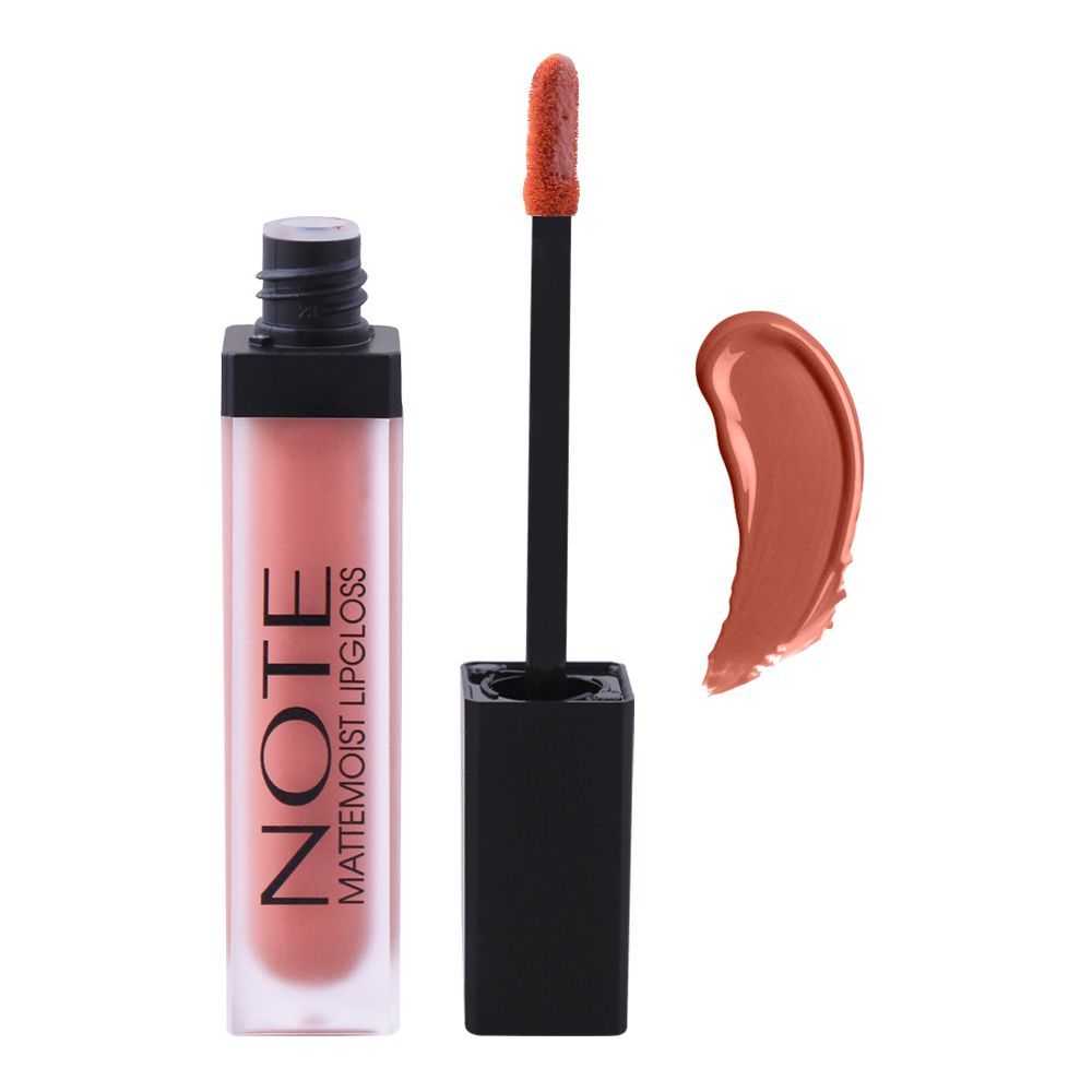 J. Note Matte Moist Lipgloss, 402 Mat Kiss - Front View