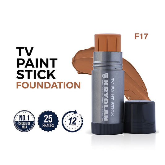 Kryolan TV Paint Stick, F17 - Front View