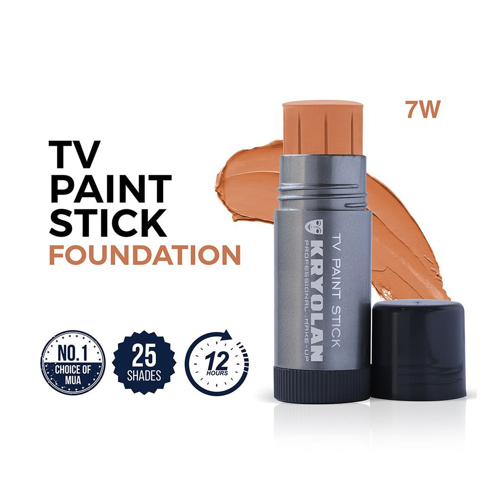 Kryolan TV Paint Stick, 7W - Front View