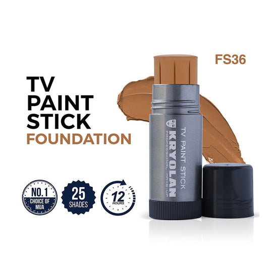 Kryolan TV Paint Stick, FS36 - Front View