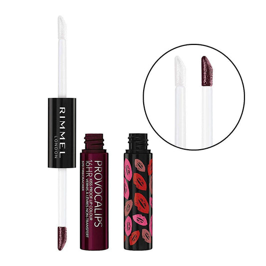 Rimmel Provocalips 16HR Kiss Proof Lip Colour, 570 Fire Cracker - Front View