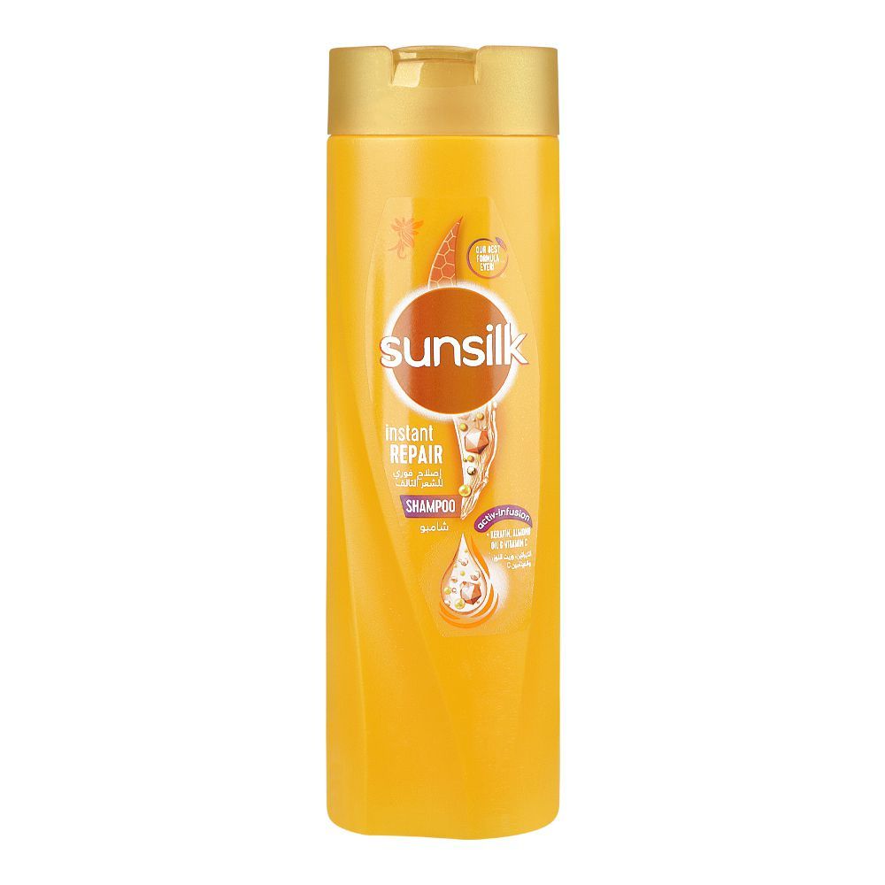 Sunsilk Instant Restore Shampoo, For Dry Hairs, 350ml - Front View