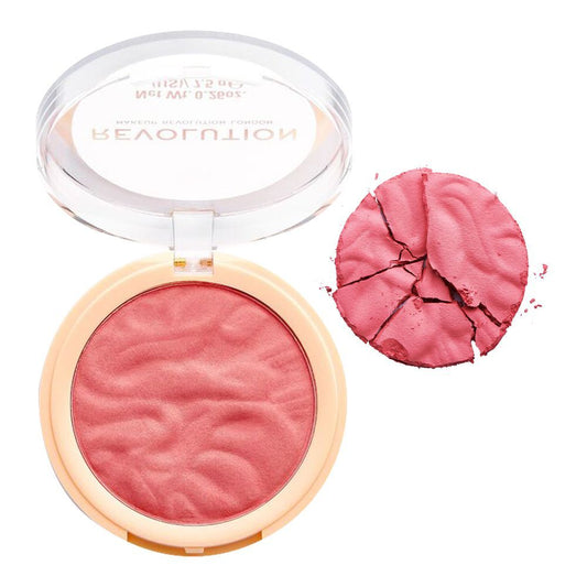 Makeup Revolution Blusher Reloaded, Rose Kiss - Front View
