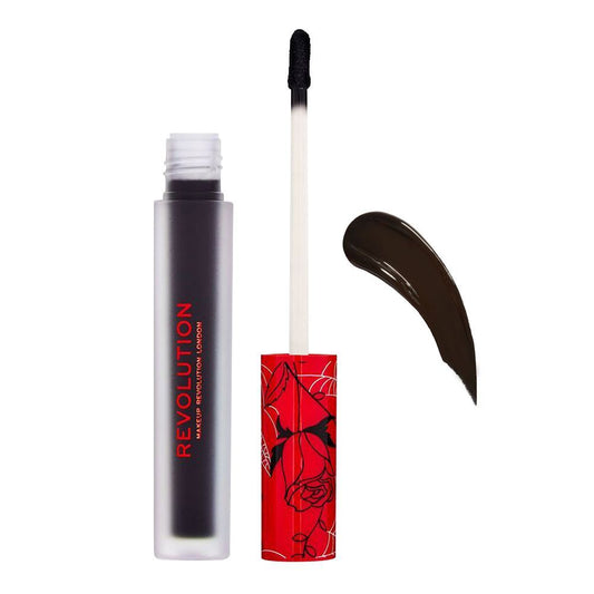 Makeup Revolution Vinyl Liquid Lipstick, Nightmare - Front View