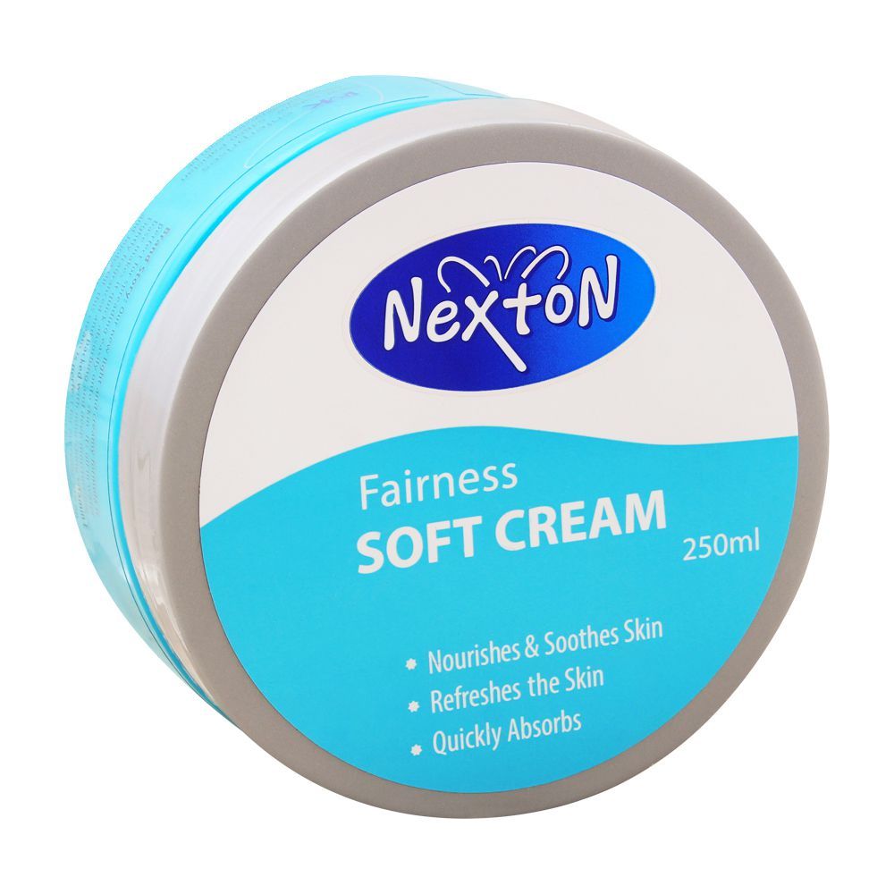 Nexton Fairness Soft Cream, For All Skin Types, 250ml -  Front View