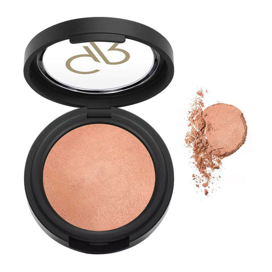 Golden Rose Terracotta Stardust Blusher, 107 - Front View