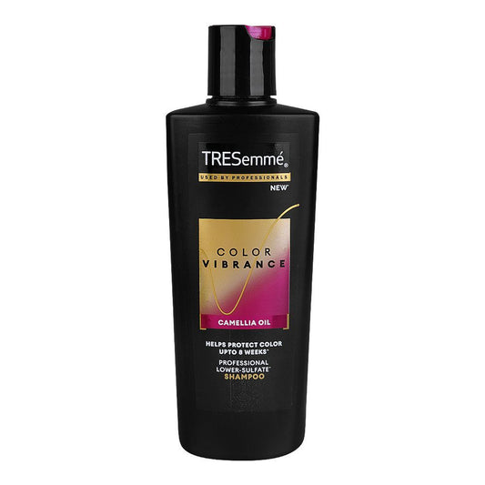 Tresemme Color Vibrance Shampoo With Camellia Oil, For Color Treated Hair, Lower Sulfate, 170ml - Front View