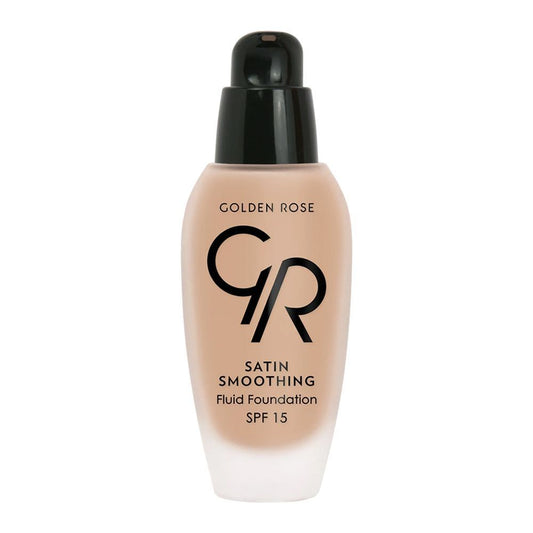 Golden Rose Satin Smoothing SPF 15 Fluid Foundation, 30 - Front View