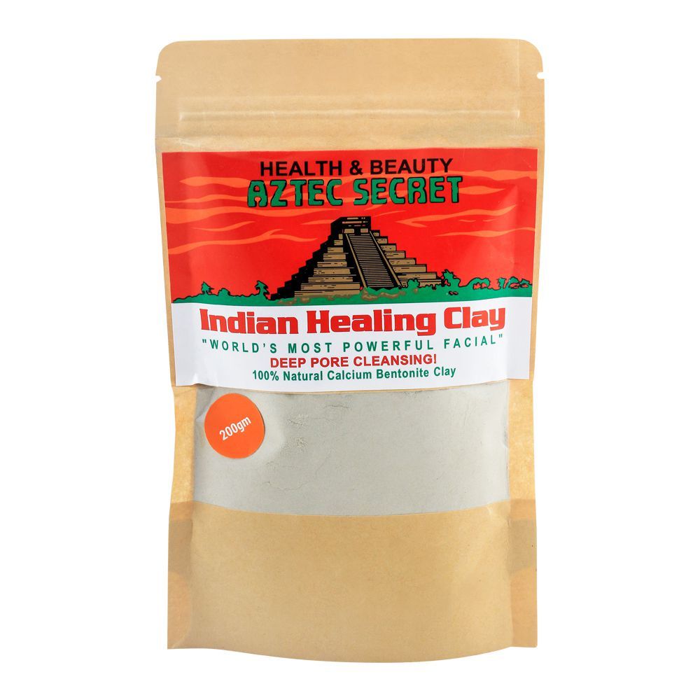 Aztec Secret Indian Healing Clay, 200g - Front View