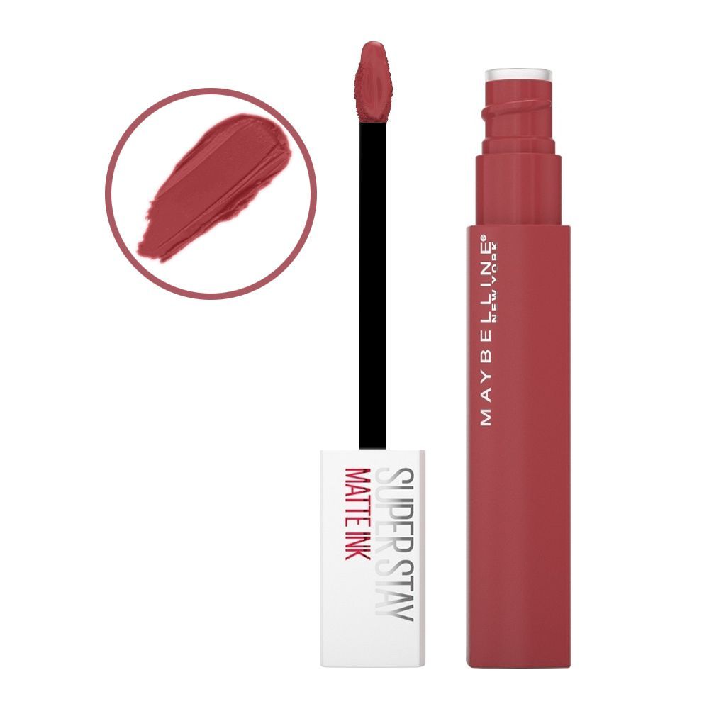 Maybelline New York Superstay Matte Ink Liquid Lipstick 170, Initiator - Front View