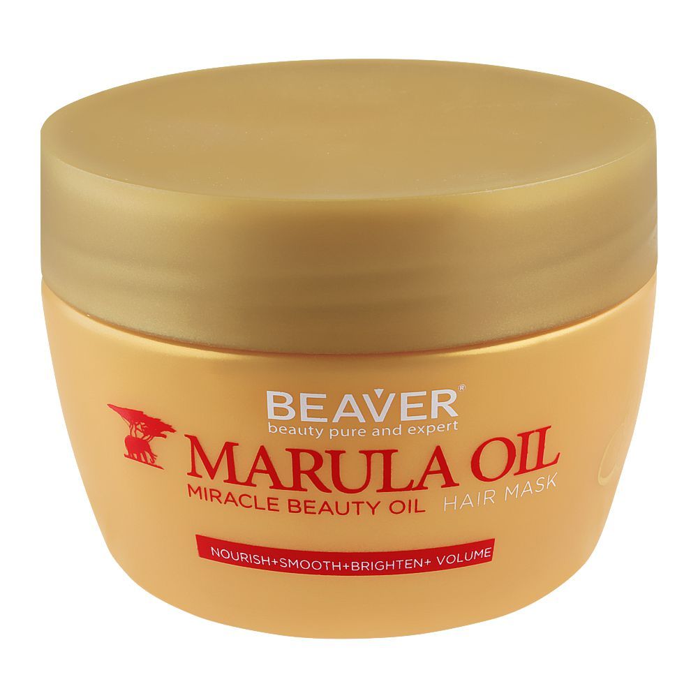 Beaver Marula Oil Miracle Beauty Oil Hair Mask, 250ml - Front View