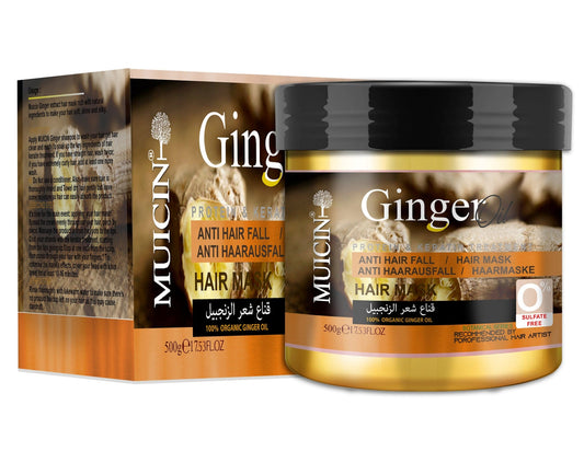 MUICIN - Ginger Hair Mask Anti Hair Fall - 500ml - Front View