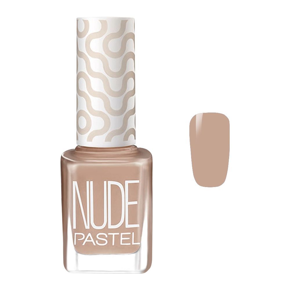 Pastel Nude Nail Polish 13ml, 750 Camel - Front View