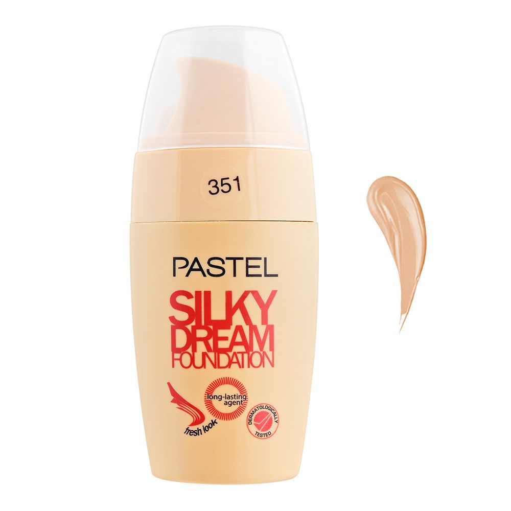 Pastel Silky Dream Foundation, 351 - Front View