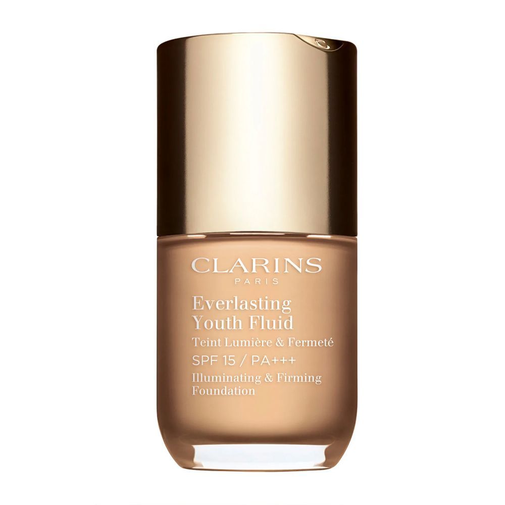 Clarins Paris Everlasting Youth Fluid Illuminating & Firming Foundation, 105.5 Flesh - Front View