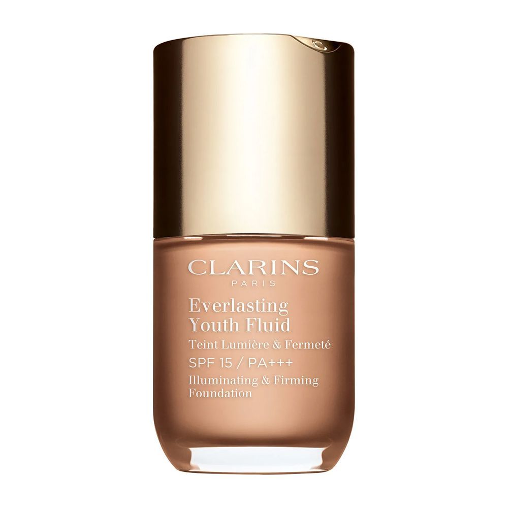 Clarins Paris Everlasting Youth Fluid Illuminating & Firming Foundation, 107 Beige - Front View
