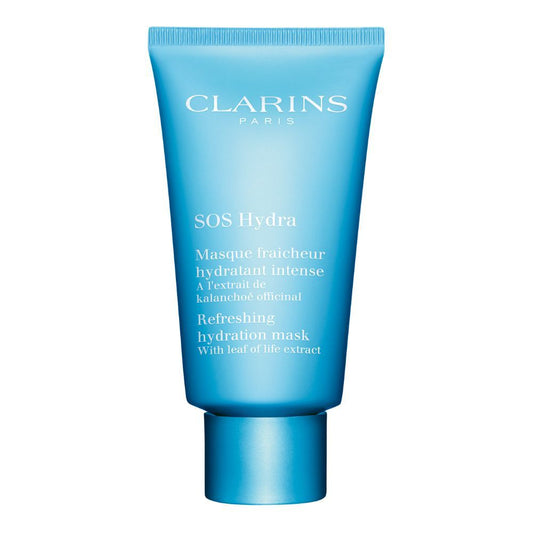 Clarins Paris SOS Hydra Refreshing Hydration Face Mask, With Leaf Of Life Extract, 75ml - Front View
