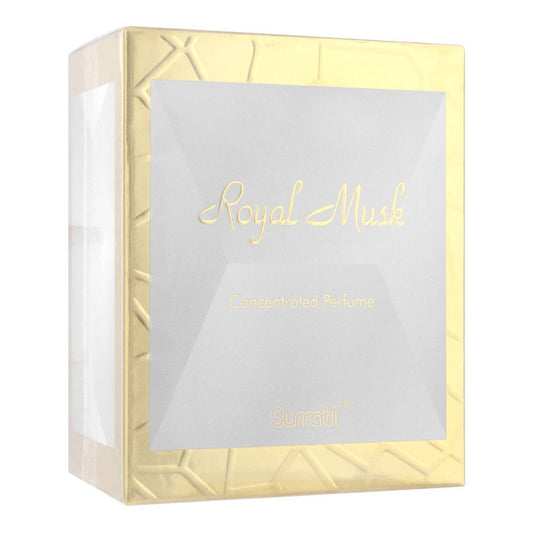 Surrati Royal Musk Concentrated Perfume Oil, Attar For Men & Women, 30ml - Front View