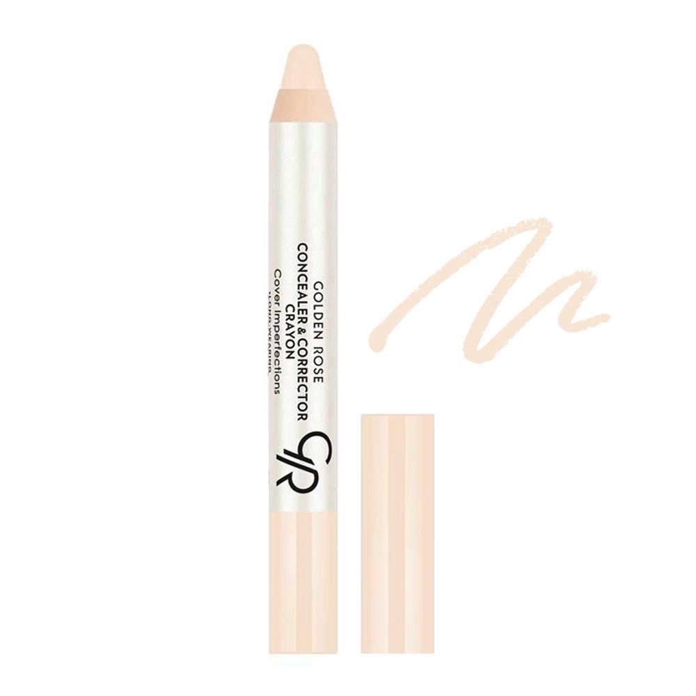 Golden Rose Concealer & Corrector Crayon, 01 - Front View