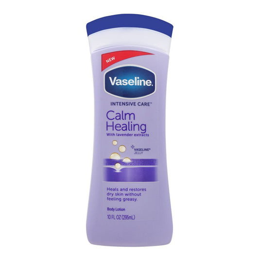 Vaseline Intensive Care Calm Healing Body Lotion, With Lavender Extracts, Imported, 295ml -  Front View
