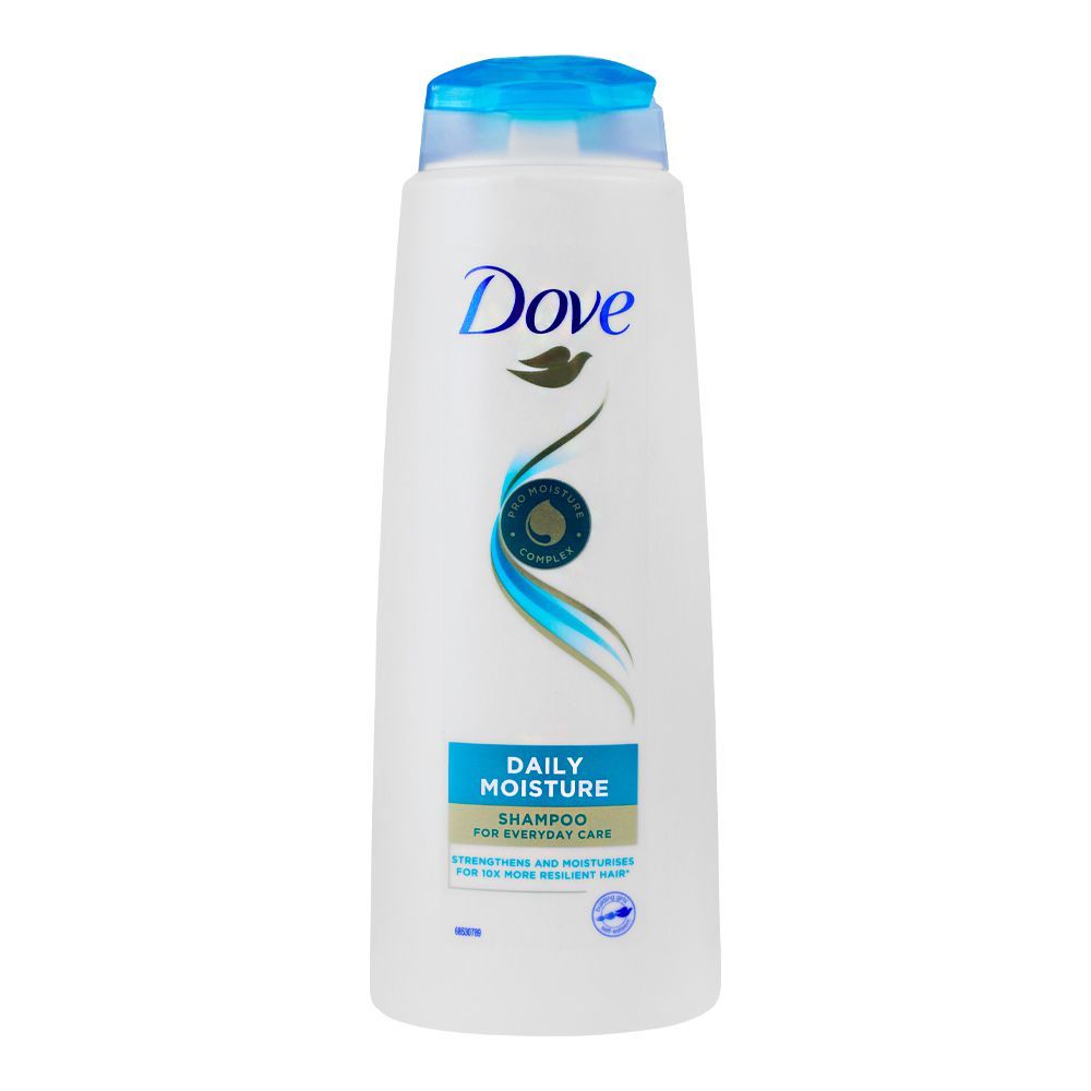 Dove Nutritive Solutions Daily Moisture Shampoo, For Normal & Dry Hair, Imported, 400ml - Front View