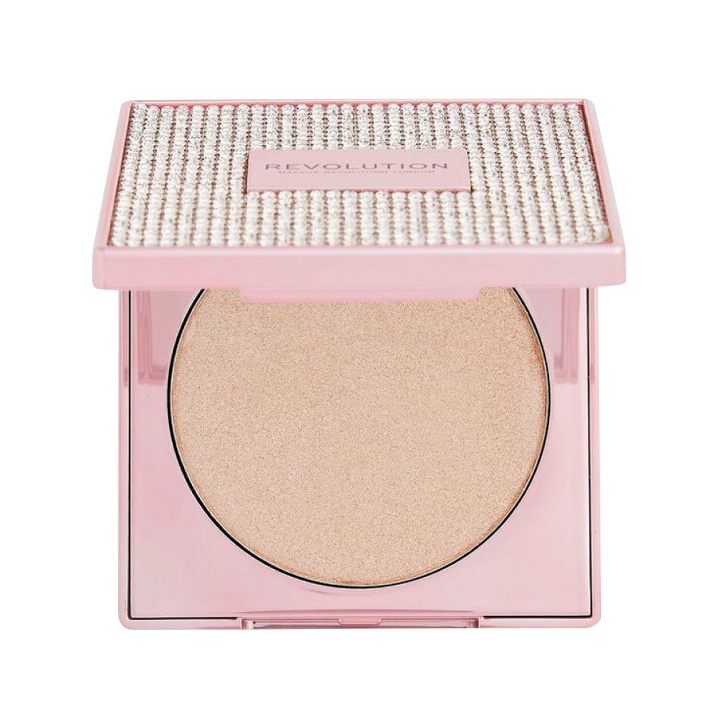 Makeup Revolution Glamourous Highlighter & Illuminator, Million Dollars - Front View