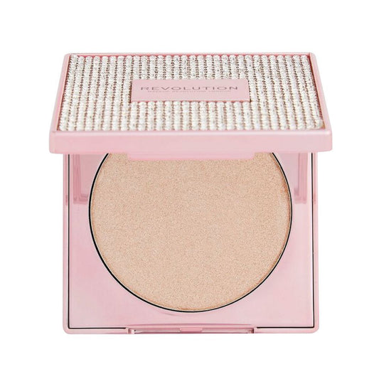 Makeup Revolution Glamourous Highlighter & Illuminator, Million Dollars - Front View
