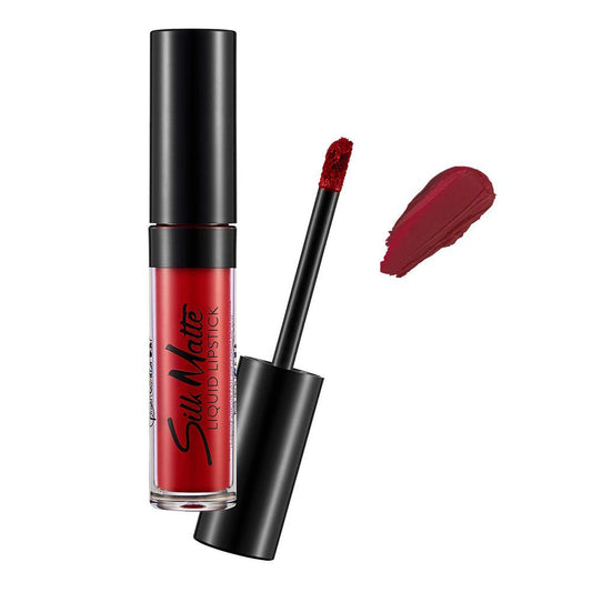 Flormar Silk Matte Liquid Lipstick, 14 Carnation Red - Front View