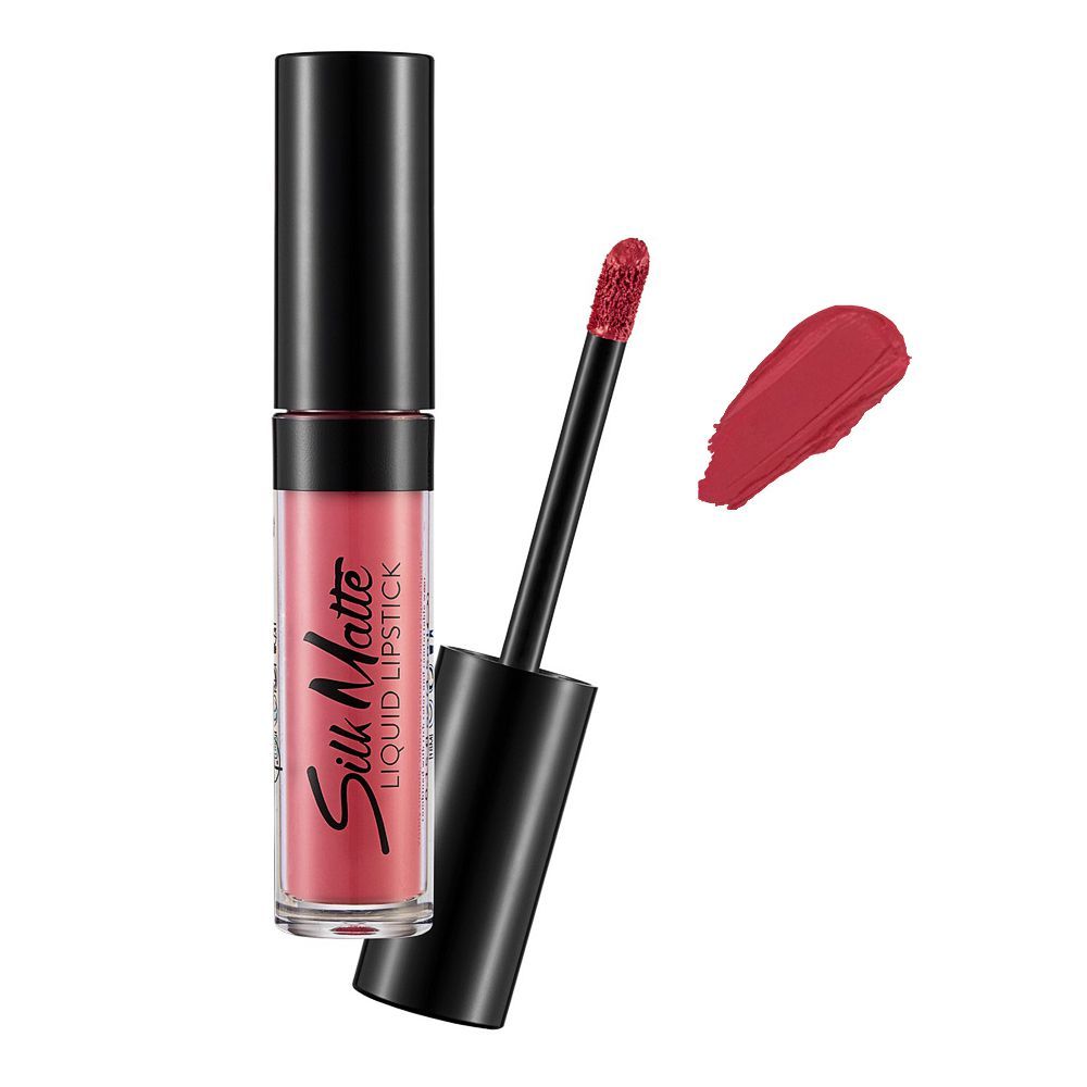 Flormar Silk Matte Liquid Lipstick, 004 Daisy - Front View