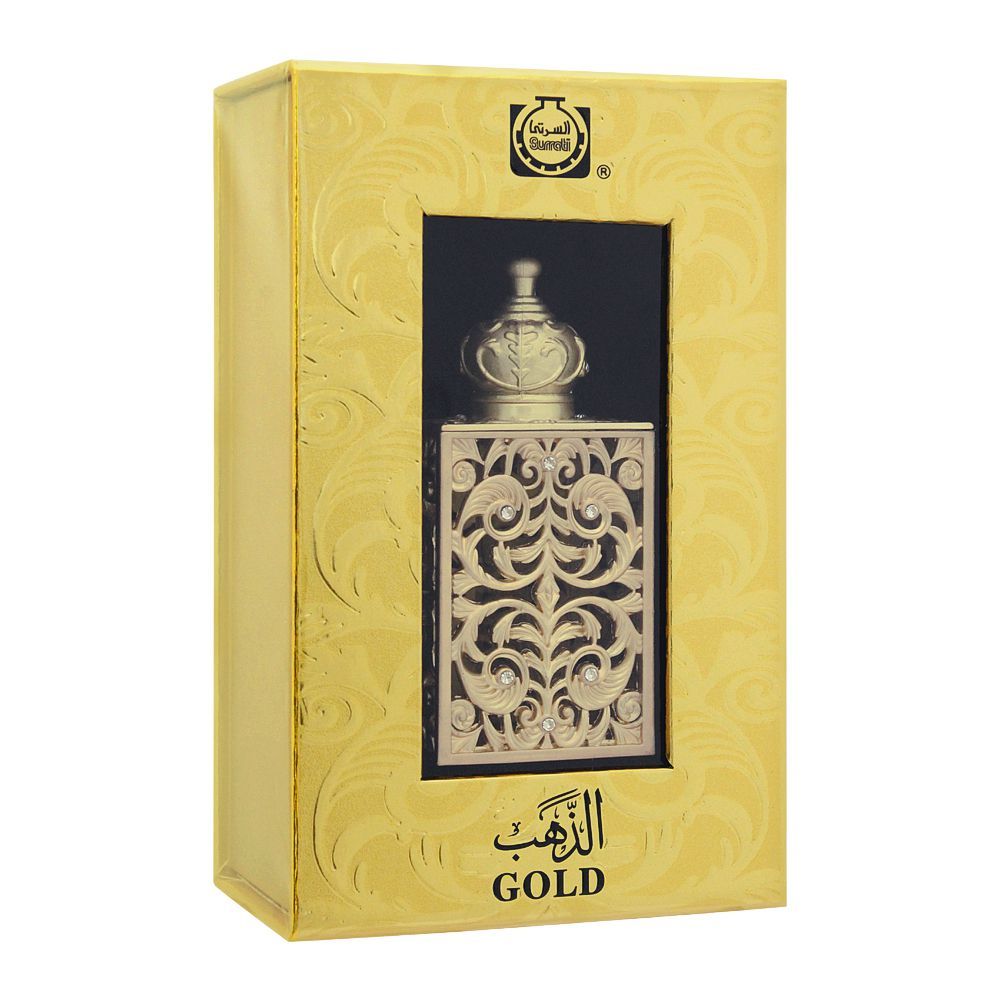 Surrati Gold Attar, 12ml - Front View