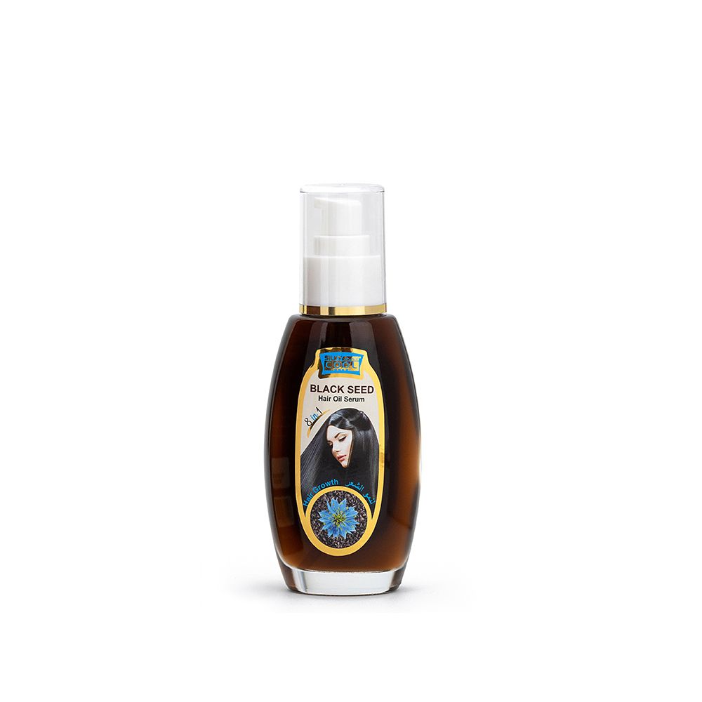Silky Cool Extra Active X Black Seed Hair Oil Serum, 100ml - Front View
