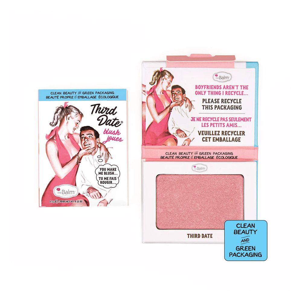 The Balm Blush, Third Date - Front View