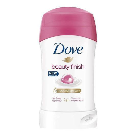 Dove Beauty Finish Anti Perspirant Deodorant Stick, For Women, 40ml - Front View