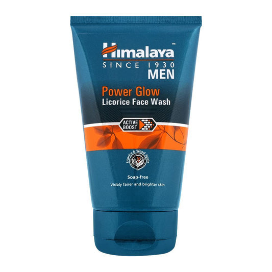 Himalaya Men Power Glow Licorice Face Wash, 100ml - Front View