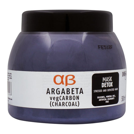 Dikson Argabeta VegCarbon Charcoal Detox Hair Mask, 500ml - Front View