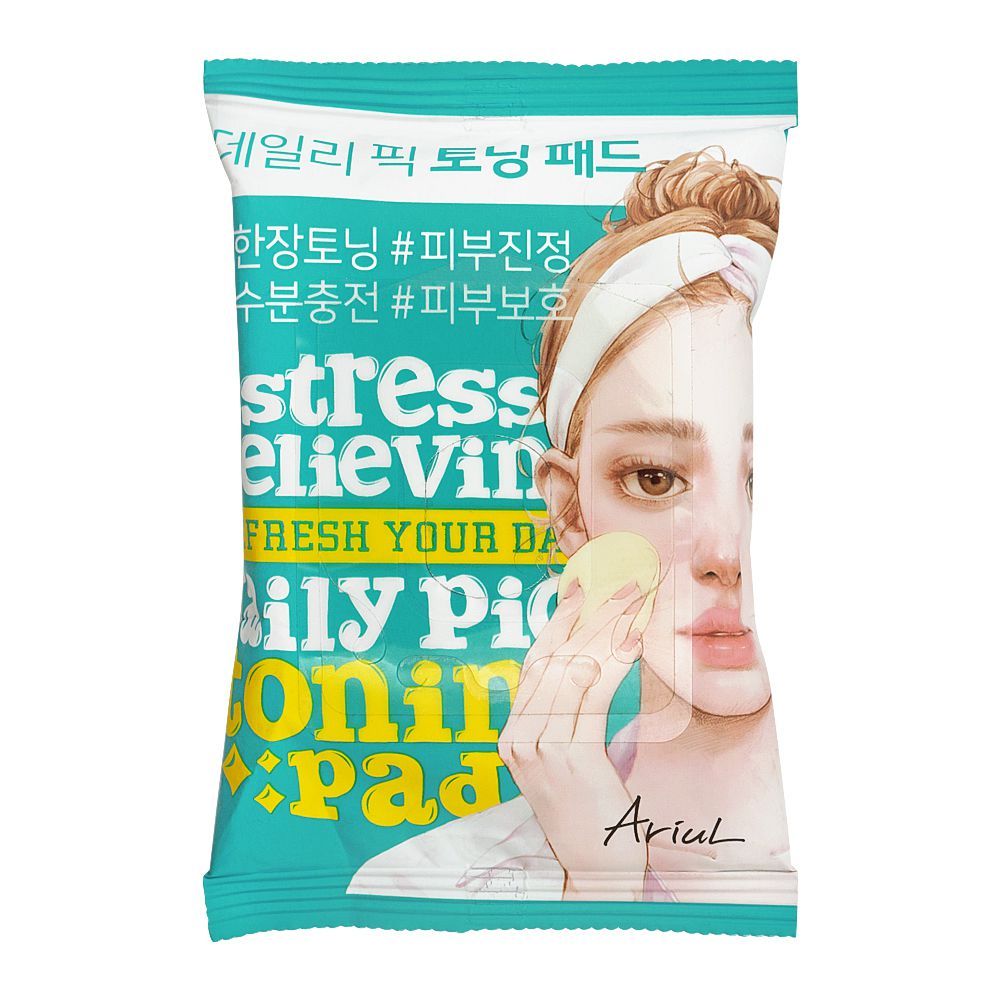 Ariul Stress Relieving Daily Pick Toning Pad - Front View