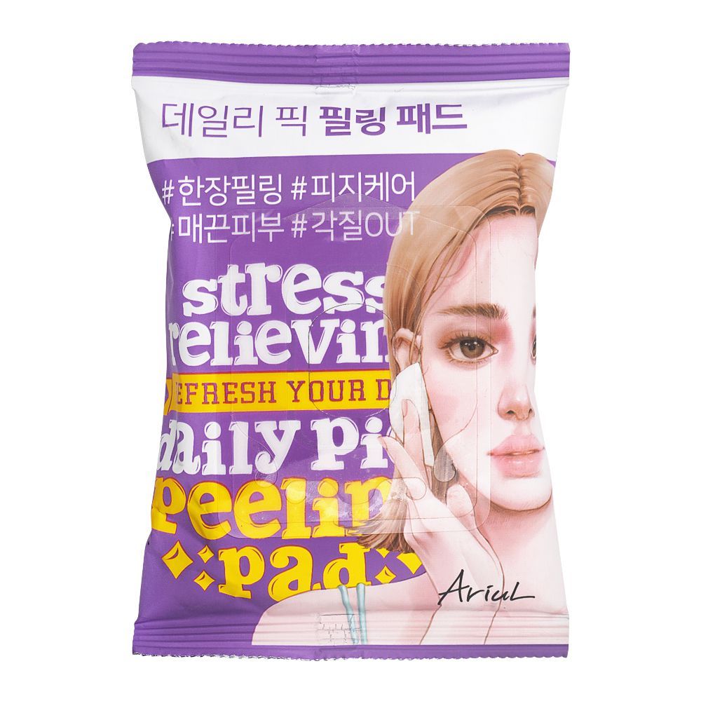 Ariul Stress Relieving Daily Pick Peeling Pad - Front View