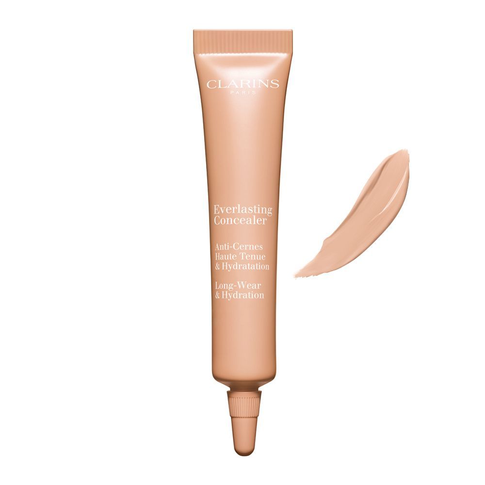Clarins Paris Long-Wear & Hydration Everlasting Concealer, 02 Light Medium - Front View