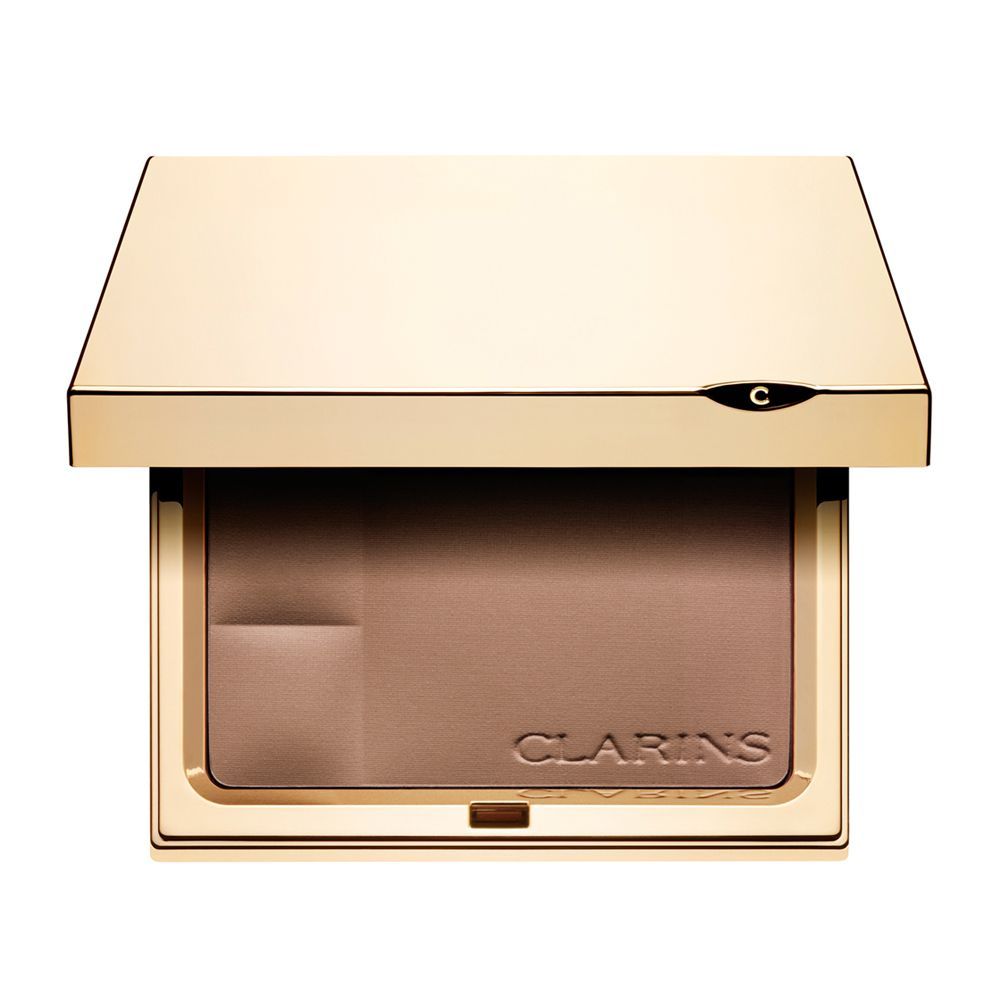 Clarins Paris Ever Matte Radiant Mattifying Powder, 03 Transparent Warm - Front View