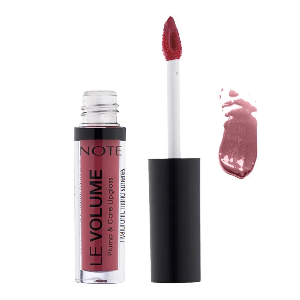 J. Note Le Volume Plump & Care Lipgloss, 07 Mellow Thoughts - Front View