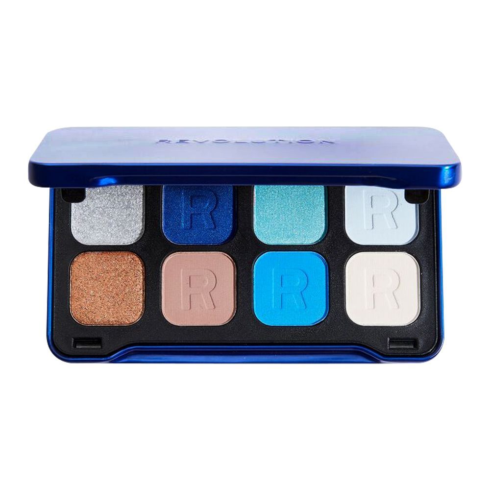 Makeup Revolution Forever Dynamic Eyeshadow Palette, Tranquil - Front View