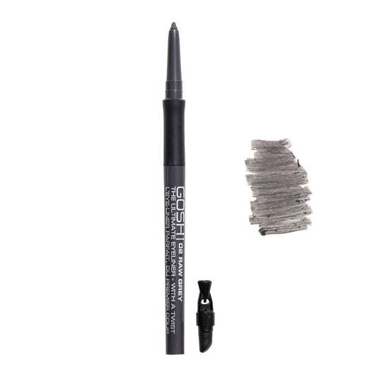 Gosh The Ultimate Eyeliner, 02 Raw Grey - Front View