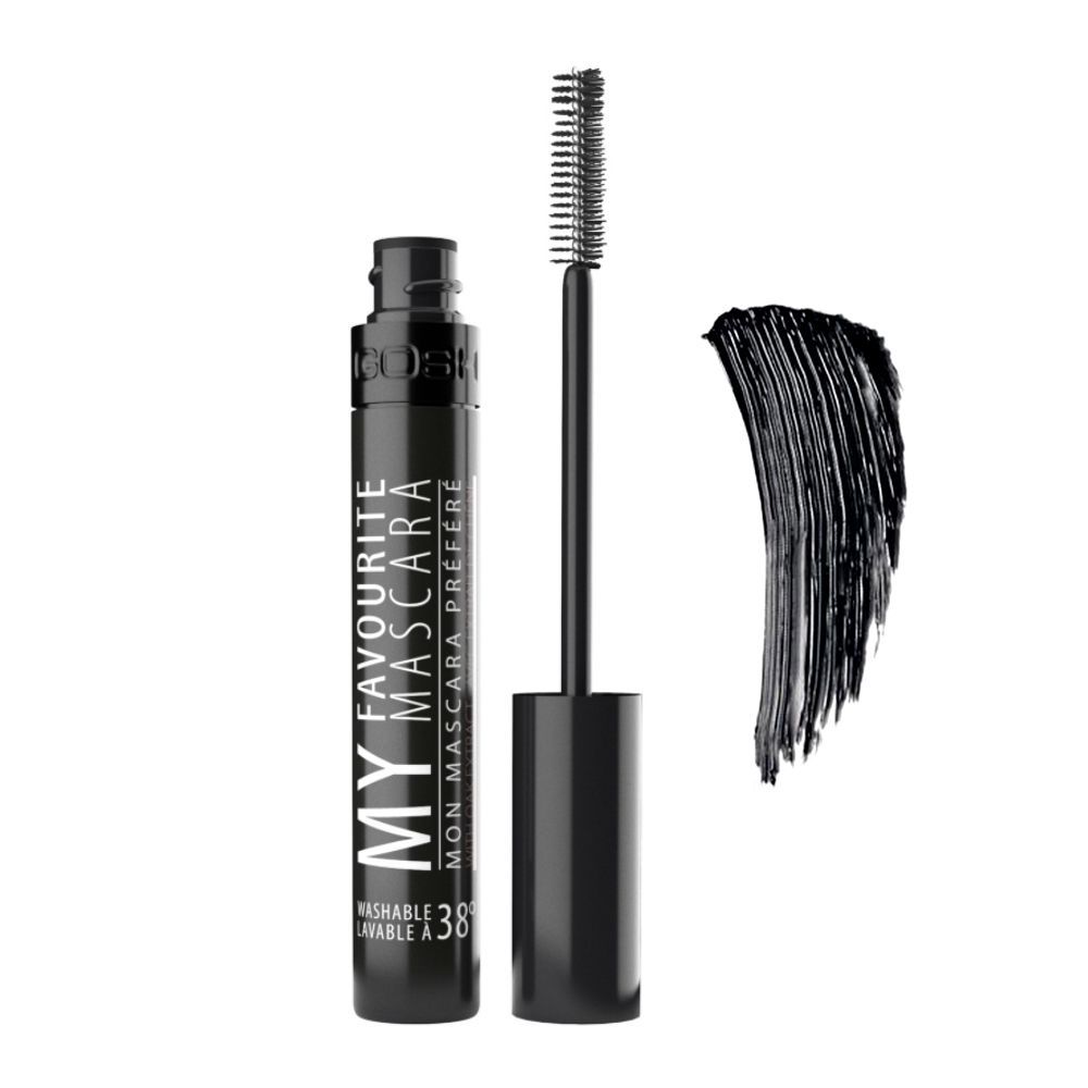 Gosh My Favourite Washable Mascara, 001 Black - Front View