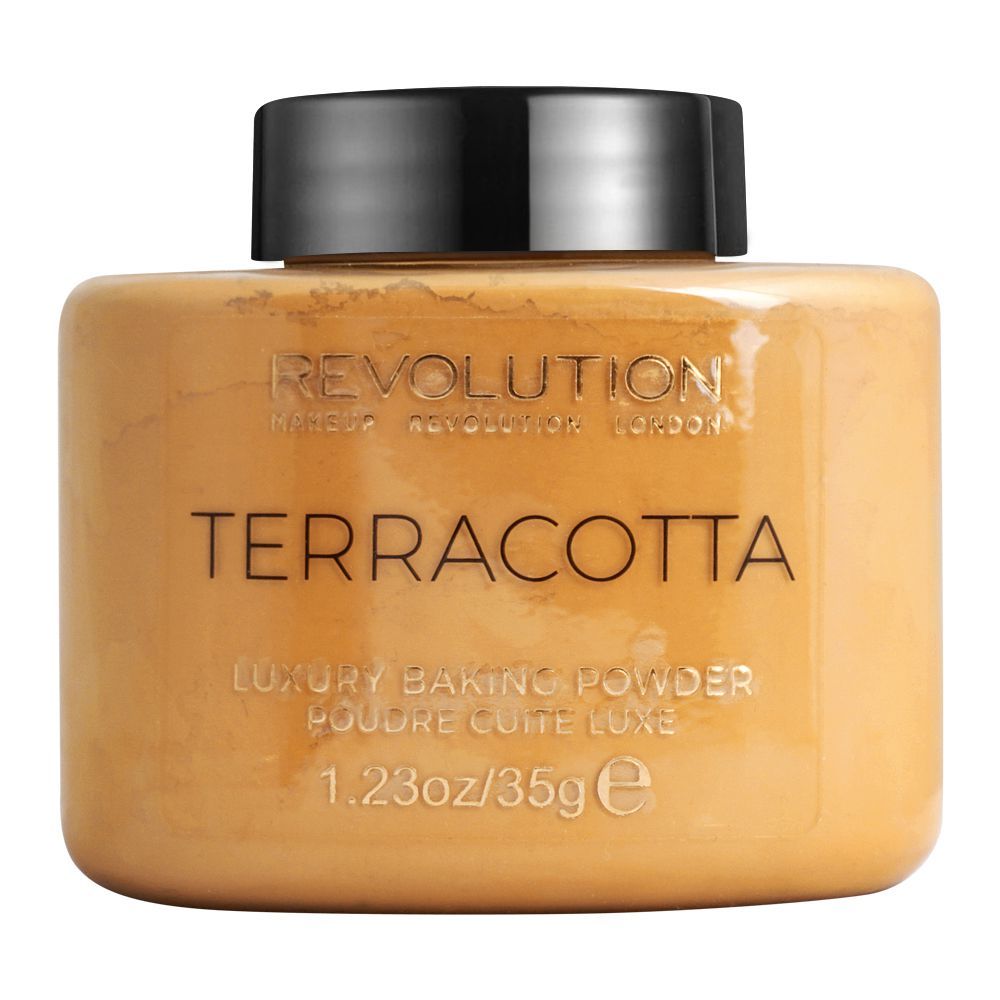 Makeup Revolution Terracotta Luxury Baking Powder - Front View