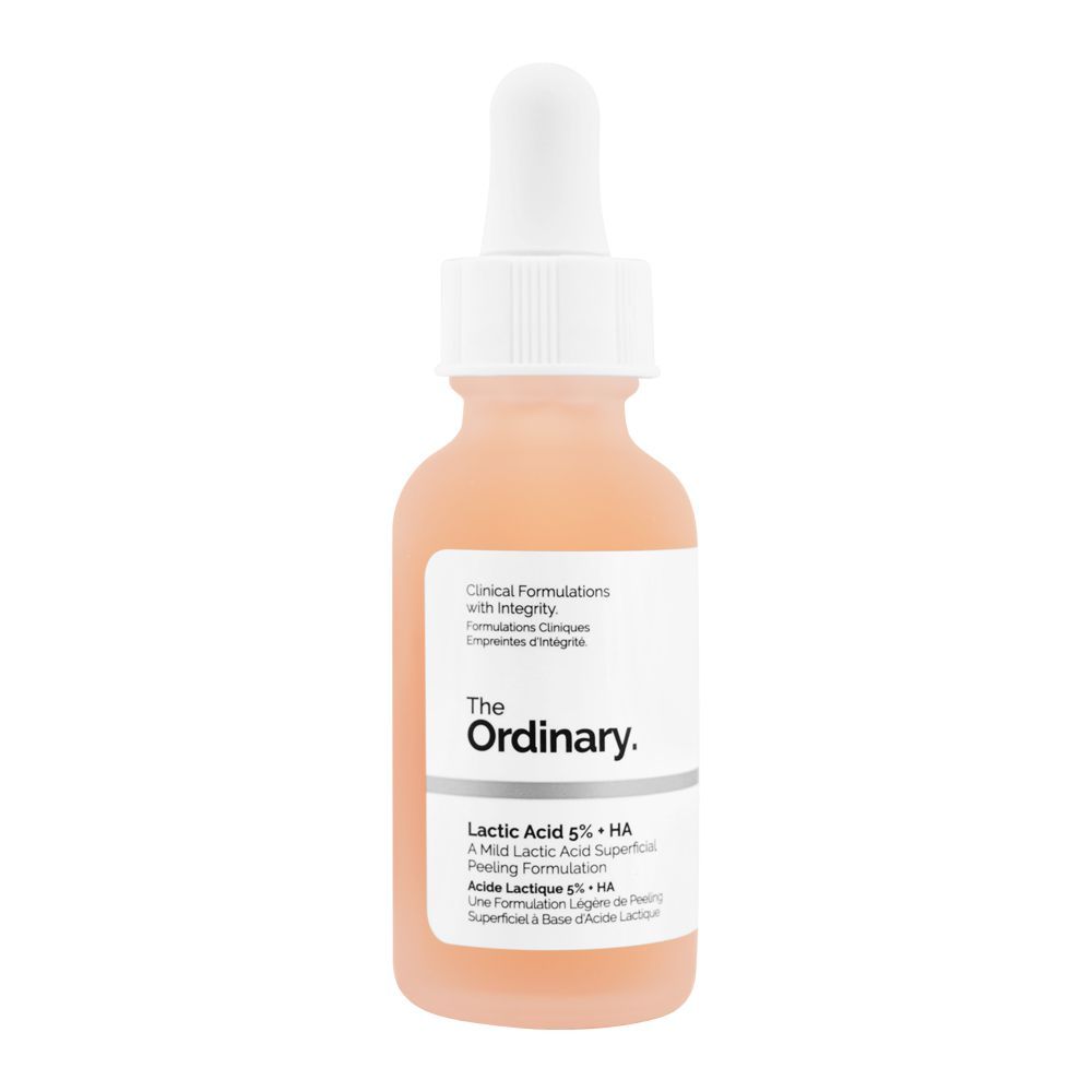T.O. 5% +HA Lactic Acid, 30ml - Front View