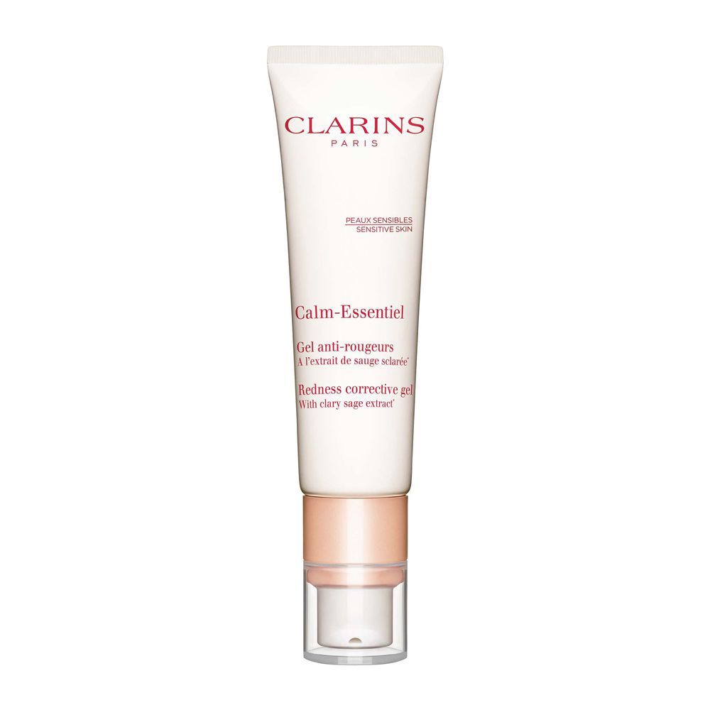 Clarins Paris Calm-Essentiel Redness Corrective Gel, With Clary Sage Extract, 30ml -  Front View