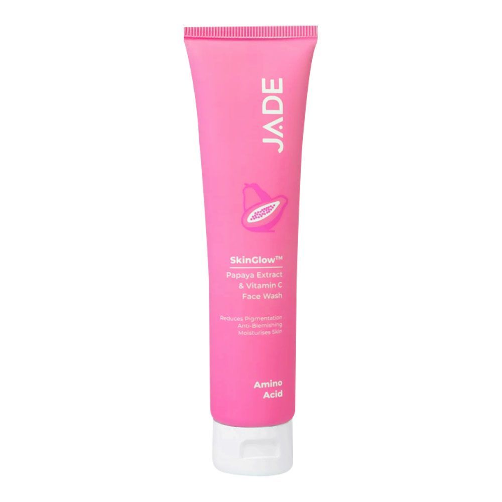 Jade Skin Glow Papaya Extract & Vitamin C Face Wash, 100ml - Front View